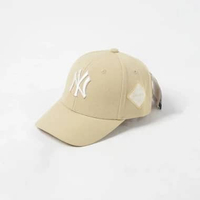 Topi MLB NY YANKEES OUTLINE WHITE CREAM CAP 100% ORIGINAL - OS ADJUST