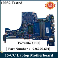 LSC Refurbished For HP Pavilion 15-CC Laptop Motherboard With I5-7200u CPU 926275-601 926275-001 DAG74AMB8D0 DDR4 MB