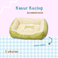 Kasur Kucing Bulu Lembut / Tempat Tidur Kucing