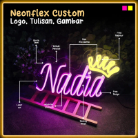 Neon Flex Custom Neon Sign Custom Logo Tulisan Gambar Untuk Pajangan Ataupun Live Custom Nama Neon F