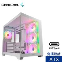 DEEPCOOL 九州風神 CG530 4F WH ATX電腦機殼
