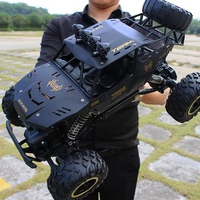 LC - Mainan Mobil Rc Besar 50cm Alloy Mobil RC Off-Road 1:8 4WD Balapan Drift Mobil Offroad Monster 