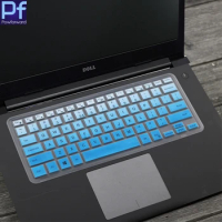 Silicone keyboard cover skin For DELL XPS 15 XPS15-9550 9560 9570 15MF Pro 5578 7558 7568 7569 7572 15W/WR Vostro 15 5568 7568