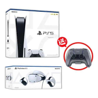 PlayStation5 光碟主機+PSVR2單機 送控制器保護盒