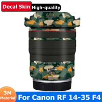 Stylized Decal Skin For Canon RF 14-35mm F4 L IS USM Camera Lens Sticker Vinyl Wrap Anti-Scratch Film Coat RF14-35 14-35 F/4