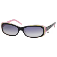 【Vivienne Westwood】英國精品時尚漸層系列造型太陽眼鏡(VW63704-淡粉黑)