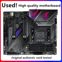 Used For ASUS ROG STRIX X570-E GAMING Motherboard Socket AM4 For AMD X570M X570 Original Desktop PCI-E 4.0 m.2 sata3 Mainboard