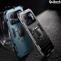 Ốp Lưng for Xiaomi Mi 11 Ultra, Quberk, Giáp Chống Sốc, Có Giá Chân Đế Vòng Kim Loại, Ốp Vỏ Bảo Vệ C
