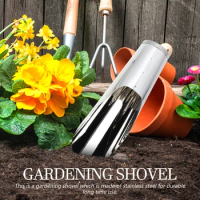 Stainless Steel Bucket Soil Shovels Potting Scoopering Supplies Scoops Dig Scooper Spoon Tool Garden Portable Tools