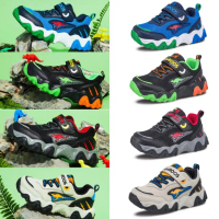 【KangaROOS】童鞋 DINO 恐龍系鋸齒童鞋 緩震支撐 減壓鞋墊(多款任選)