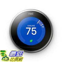 [美國直購] Nest Learning Thermostat 節能裝置 3rd Generation, Works with Amazon Echo Alexa