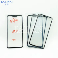 5PCS Front Glass Panel Parts For LG V10 V20 V30 V40 V50 V60 ThinQ Display Outer Glass Replacement Repair Touchscreen Change