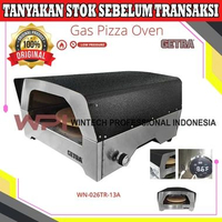 WN-026TR-13A Gas Pizza Oven - Mesin Pemanggang Pizza Dengan Motor Rotasi Otomatis Pizza Stone PACKIN