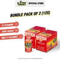 [Bundle of 2] 5-hour ENERGY Peach Tea 6s Regular Strength Energy Shot | B-Vitamins | 0 Sugar | 4 Cal