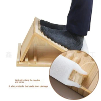 Wooden Slant Board Adjustable Incline Board Portable leg fila Exercise Calf Stretcher Wedge Board Leg Calves Muscle Exerciser