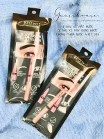 Bút kẻ chân mày và kẻ mắt Browit Nongchat Eyeliner 2in1 Dou Brow eyeliner