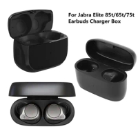 Wireless Earphones Charging Case for Jabra Elite 75t/Elite Active 75t Bluetooth Earbuds Charger Box Dust-Proof Charging Case