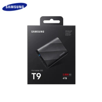 Samsung PSSD T9 4TB 2TB External Disk Hard Drive Solid State Disk 1TB USB 3.2 Gen 2x2 Portable T9 SSD For Laptop Desktop PC