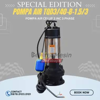 Pompa Air Celup 3 Inc 3 Phase Tsuzumi TQD3/40-8-1.5/3 Japan Technology