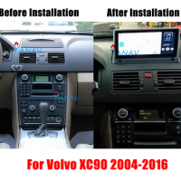 For Volvo Xc90 2004-2016 Car Radio Px6 2 Din Android 9.0 Autoradio Stereo Multimedia Player Audio GPS Navigation HD Touch Screen