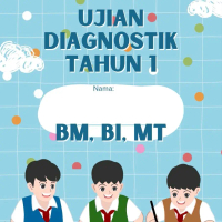MODUL DIAGNOSTIK TAHUN 1 (BM, BI, MATEMATIK) -  PRINTED