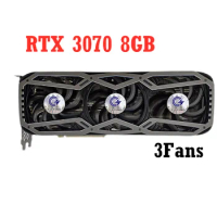 RTX 3070 8GB Gaming NVIDIA GPU GDDR6 256bit HDMI*1 DP*3 PCI Express 4.0 x16 rtx 3070 8gb Video card