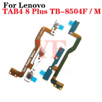 10pcs For Lenovo TAB4 8 Plus P3588 FPC V2.1 Tab 4 TB-8504F / M TB-8804F / N Power on off Switch Volume Side Button Flex Cable