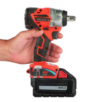 Trechargeable Brushless Impact Wrench Screwdriver Electric Power Tool Can Use for Milwaukee M18 18V Lithium Battery