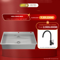 [Tặng Vòi Hafele] Chậu rửa Hafele HS24-SSN1S-8650 567.20.637
