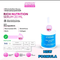 Animate Rich Nutrition serum 20ml Essence Vitamin Wajah Niacinamide