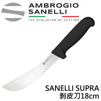 【SANELLI 山里尼】SANELLI SUPRA剝皮刀18CM(158年歷史100%義大利製 防滑效果佳)