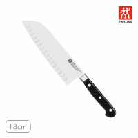 ZWILLING 德國雙人 德國製Professional S日式主廚刀三德刀18cm(德國雙人牌集團官方直營)