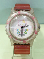 【震撼精品百貨】Hello Kitty 凱蒂貓 Sanrio HELLO KITTY手錶-粉花#03747 震撼日式精品百貨