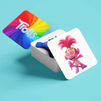 FLASH CARD 48pc - MAINAN EDUKASI ANAK I MEMORY GAME - TROLLS