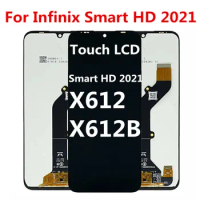 6.1" Original For Infinix Smart HD 2021 LCD Display Touch Screen Digitizer For infinix X612 X612B LCD Assembly Replacement