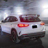 Lucky2022 Suit for Benz Modification Gla Gla180 200 Gla35 45 Amg H247 + Tail Top Wing Spoiler Car Accessories