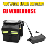 Electric Bicycle Battery 48V 20Ah EBike Batteries 1500w for Electric Scooter Lithium Battery Bag ebike Lithuim Front Bag Akku