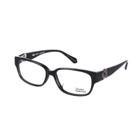 【Vivienne Westwood】立體土星龐克款光學眼鏡(黑 VW269_01)