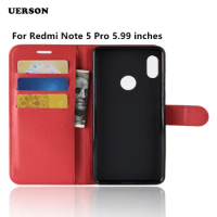 For Xiaomi Redmi Note 5 Pro Case Flip Luxury Wallet Leather Phone Mi Note 5 Pro Case Cover Back Cover Coque For Redmi Note 5 Pro