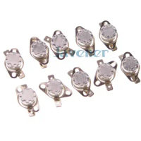 10PCS 120 to 160 Degree C 10A 250V NC Normal Closed Temperature Switch Thermostat Controllor KSD301
