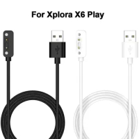 1M USB Charging Cable Kids Fast Charging Watch Power Charge Wire Smart Watch Accessories Dock Charger Adapter for Xplora X6 Play