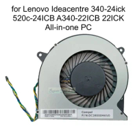 AIO CPU Cooling Fan for Lenovo Ideacentre 340-24ick 520c-24ICB A340-22ICB 22ICK All-in-one PC BAAA1015R2U 01MN927 SF10S95743
