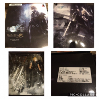 (現貨)play arts 改 太空戰士7 克勞德 + 蒂法 + 薩菲羅斯 + 文森特 + 札克斯 日版 代理版