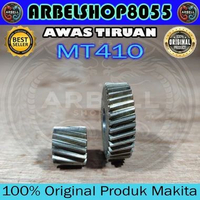 HELICAL GEAR SET MARBLE CUTTER MAKTEC MT410 GIGI SET POTONG KERAMIK MAKTEC MT 410 ORIGINAL PART MAKI