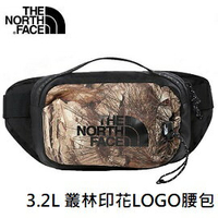 [ THE NORTH FACE ] 3.2L 叢林印花LOGO腰包 棕 / NF0A52RW0AR