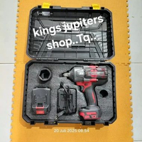 3/4dr JUMBO IMPACT WRENCH JLD SET mesin buka tutup baut impek wren wrenc impak