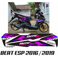 STICKER STIKER VARIASI MOTOR STRIPING POLET TRIBAL  LIS BEAT STREET MOTOR  MOTIF VARIASI STIKER BEAT
