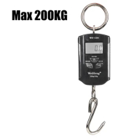 Heavy Duty Weight 200kg/100g Fishing Travel Hanging Hook Scales Electronic Weighing Scale Backlight 