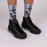 Sepatu Ventela Public High Oreo Original