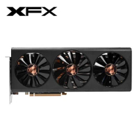 XFX RX 5600 XT RX5600 XT 6GB Graphics Card GPU AMD Radeon RX5600XT GDDR6 Video Cards Desktop PC Screen Card Computer Game Map